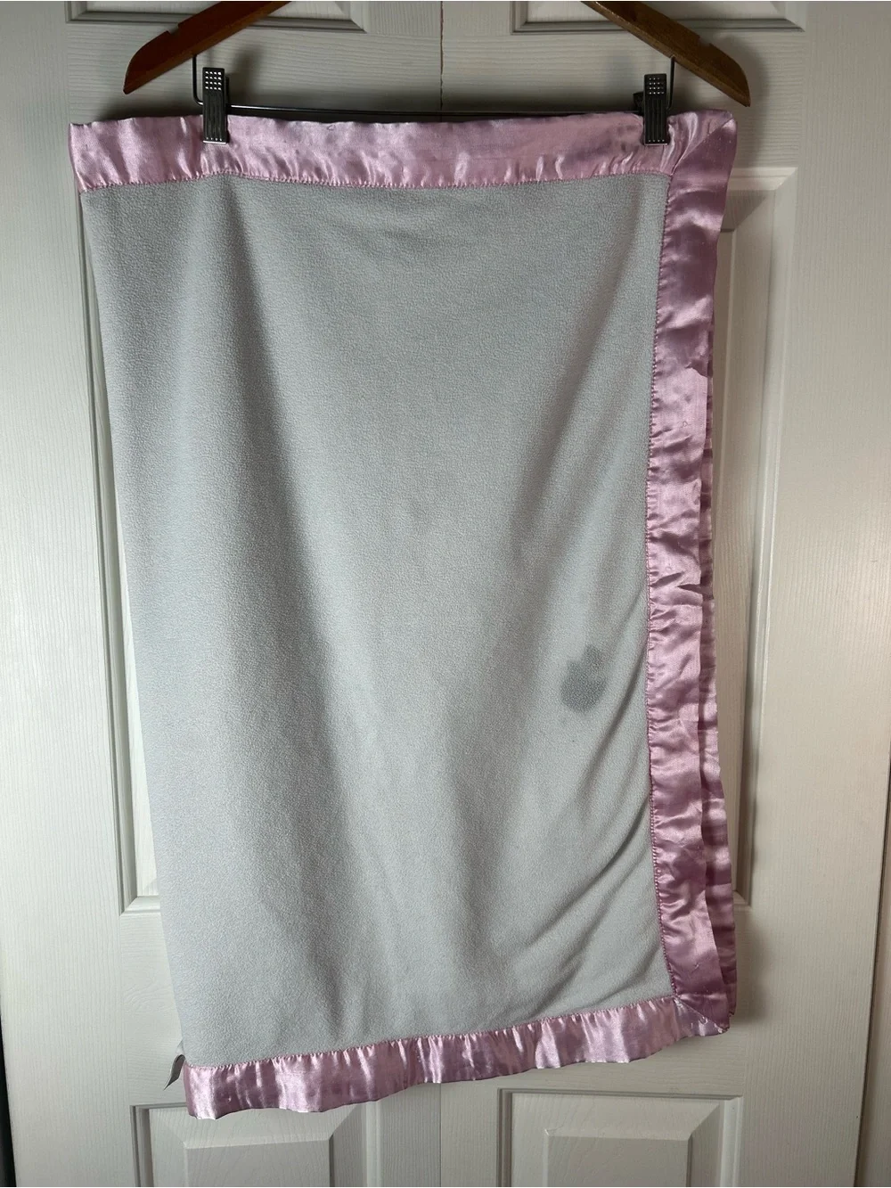 Child of Mine by Carter's Sweet Little Baby Blanket Pink White Hearts Orange